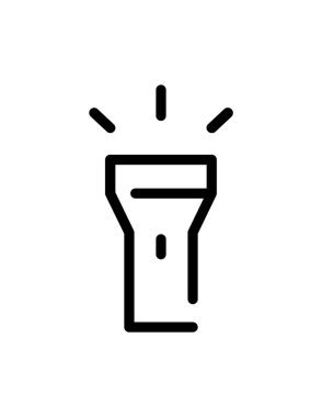 elektrik dolgu hattı vektör simgesi