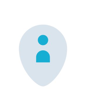 kullanıcı simgesi, vektör illüstrasyonu. düz tasarım biçimi