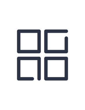 Web ve mobil için vektör simgesi