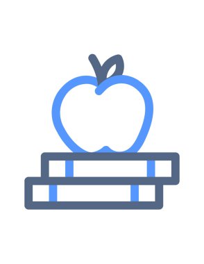 okul ve eğitim vektör simgesi.