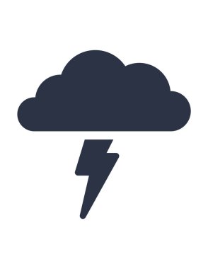 bulut simgesi, vektör illüstrasyonu