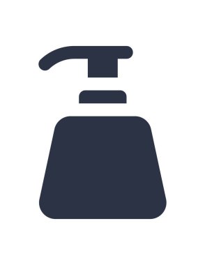 Sıvı sabun simgesinin vektör çizimi