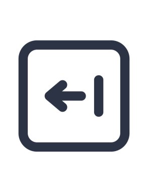 vector illustration of  logout, sign