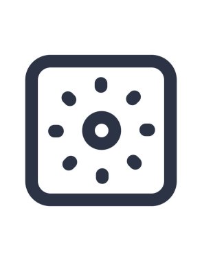 Düşük simgenin vektör illüstrasyonu