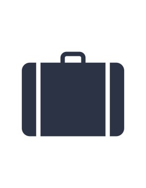 evrak çantası ikonu vektör illüstrasyonu