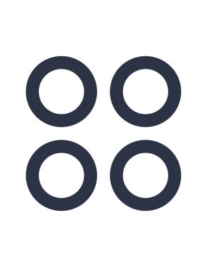 menu icon, vector illustration. flat design style