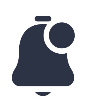 Çan simgesi vektör illüstrasyonu