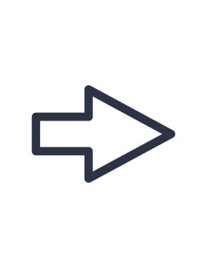 Sonraki okun vektör illüstrasyonuName