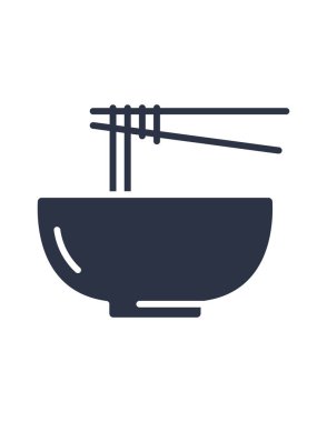 Erişte ikonu. vektör illüstrasyonu