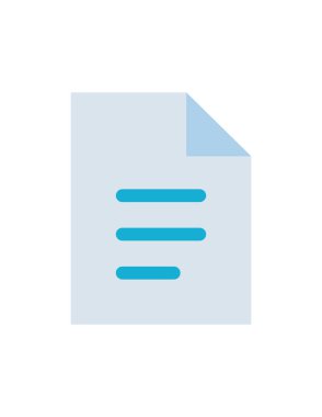 Not simgesi. vektör illüstrasyonu