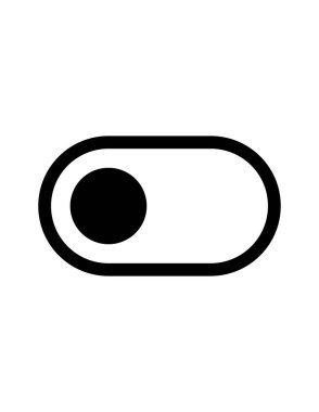 vektör resimlemesi: simgeyi aç / kapat