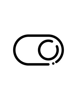 vektör resimlemesi: simgeyi aç / kapat