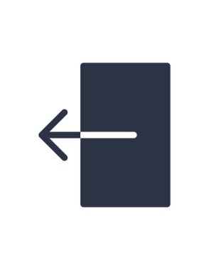 ok çizgisi simgesi, vektör illüstrasyonu