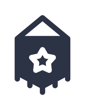 Bir yıldız simgesinin illüstrasyonu