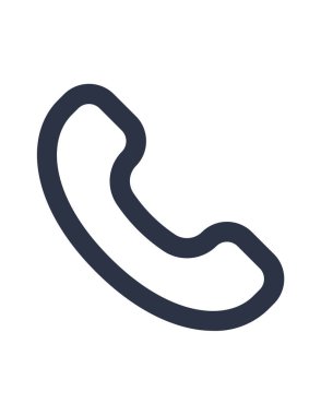 Telefon, telefon, çağrı vektör illüstrasyonu 