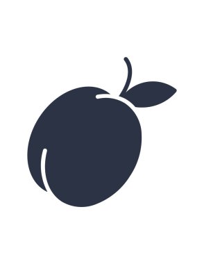 meyve simgesinin vektör illüstrasyonu