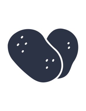 Gıda simgesinin vektör illüstrasyonu