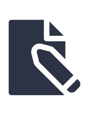 Proje simgesinin vektör illüstrasyonu