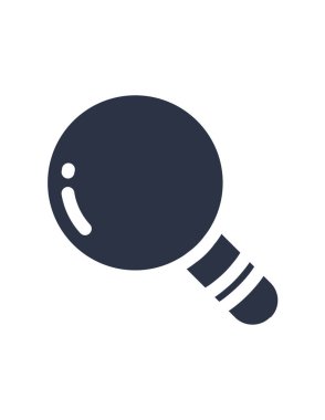 Büyüteç cam vektör simgesi