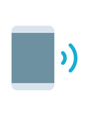 Cep telefonu aramasının vektör illüstrasyonu