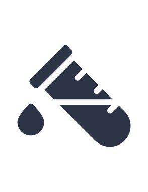 Tüp simgesinin vektör illüstrasyonu