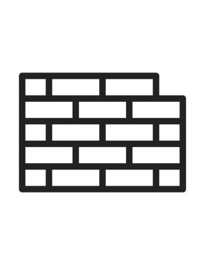  tuğla duvar vektör illüstrasyonu