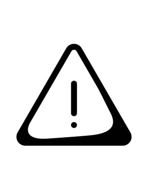 uyarı, dikkat, dikkat vektör simgesi 