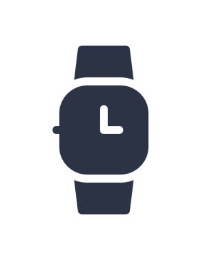 Kol saatinin vektör simgesi, zaman 