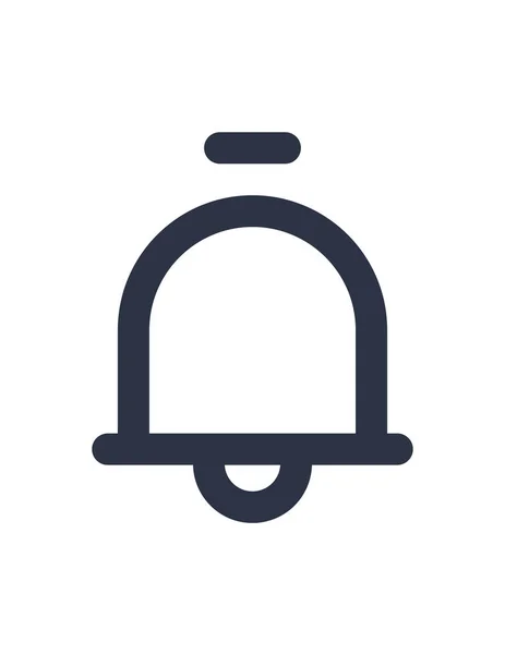 Çan simgesi vektör illüstrasyonu