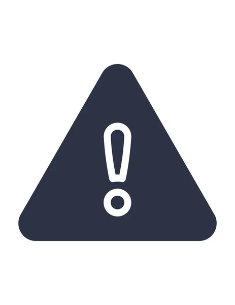 Advertencia Atención Icono Vector Precaución — Vector de stock