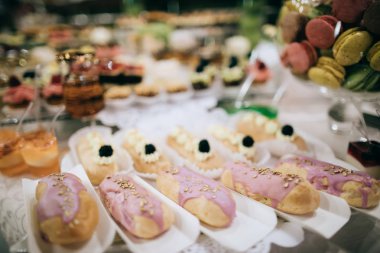 Düğün Resepsiyon şeker çubuğu tatlı masa