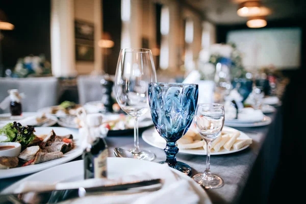 Assorted Appetizers Wedding Table — Stock Photo, Image