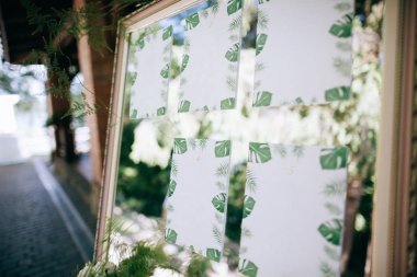 Düğün ayna kurulu konuk listesi, düğün dekorasyon ile