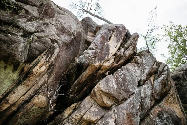 Rock Textura Geológica Pedras Nas Montanhas — Fotografia de Stock
