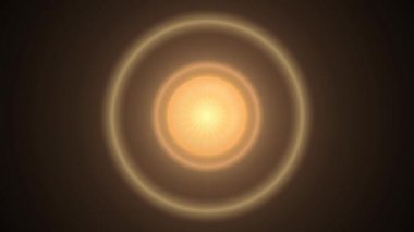 Işık efektleri ile yeni bir animasyon doğum, 2d fantezi uzay animasyon, parlak ışınları ile plazma uzay gövdesi