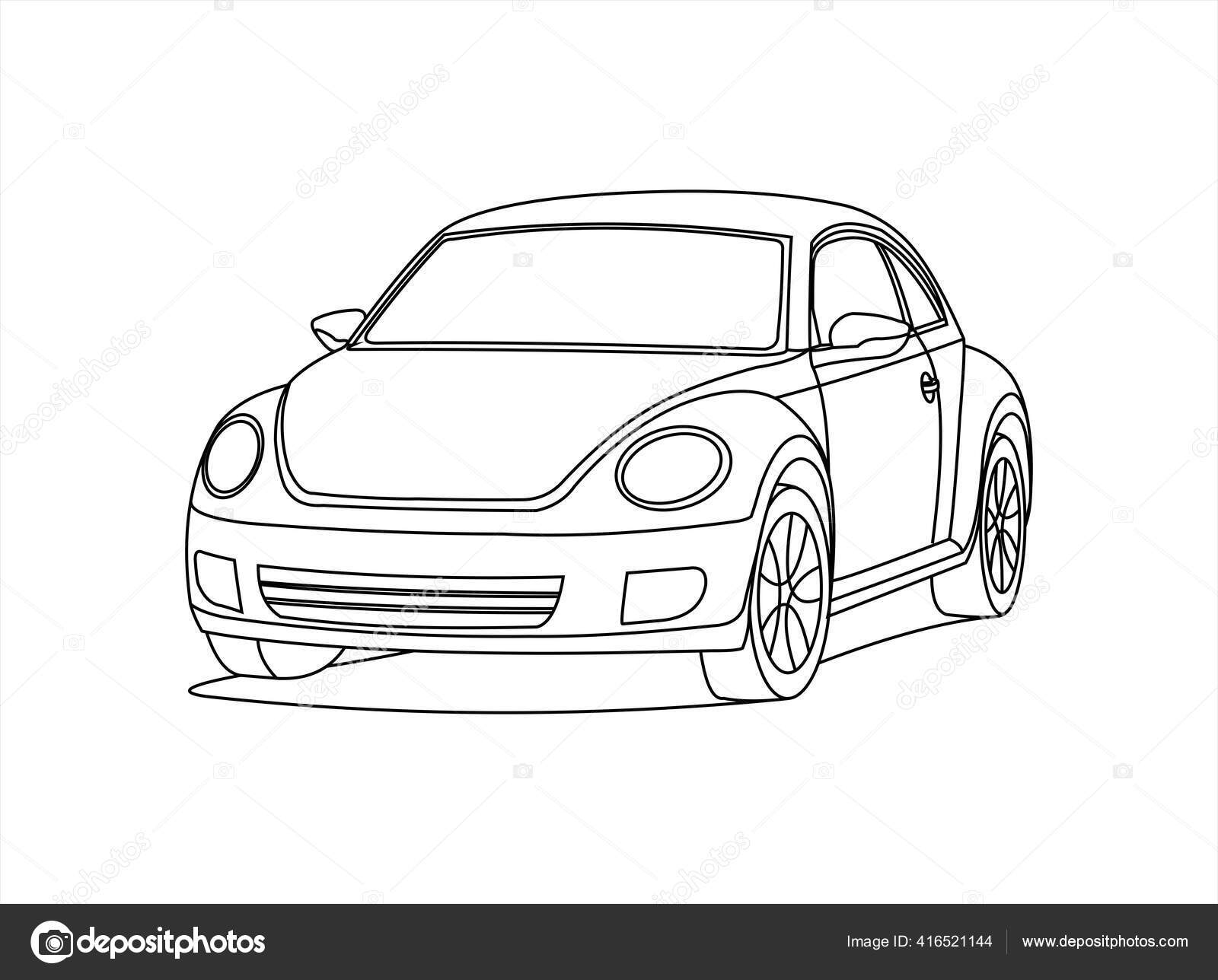 Details more than 175 front car drawing best
