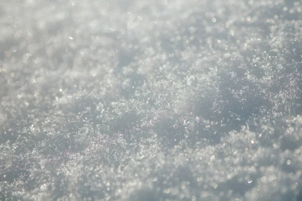 Beyaz kış kar kar tanesi parlak parlaklık kapatmak açık arka plan