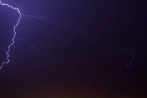 flash of lightning in the sky background photo