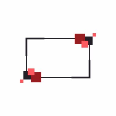 Metin veya afiş için çerçeve. Web Tasarım afiş. Reklam kampanyası, promosyonlar ve satış için çerçeve