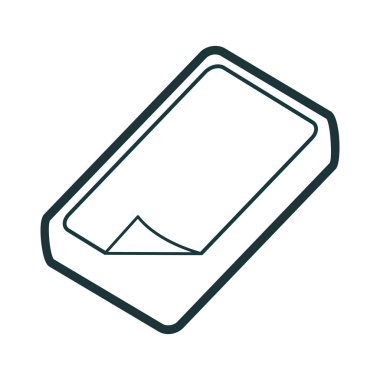 Yatak, vektör eps8 doğrusal simgesi