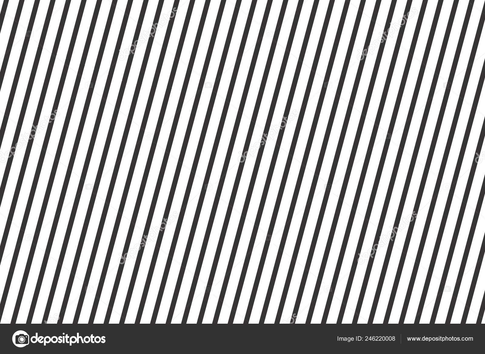 Simple Striped Background Black And White Pattern Stock