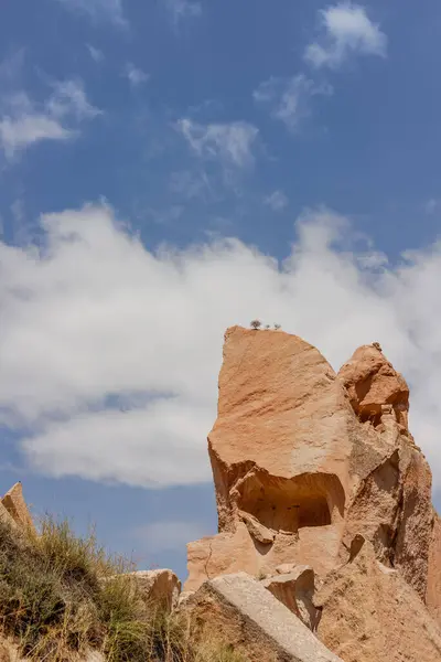 Goreme Cappadocia Turkey August 2019 Rock Monastery Zelve Zelve Open — Stock Photo, Image