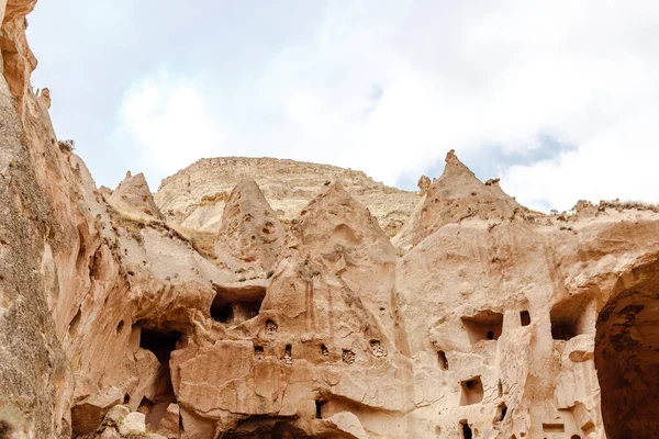 Goreme Kapadocja Turcja Sierpnia 2019 Klasztor Skalny Zelve Skansen Zelve — Zdjęcie stockowe