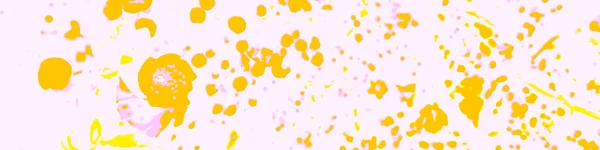 Κίτρινο Βοτανικό Αποτύπωμα Διακόσμηση Λευκής Χλωρίδας Φωτεινό Μεταξωτό Φόντο Ροζ — Φωτογραφία Αρχείου