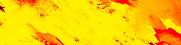 Jasna Brudna Ilustracja Sztuki Żółta Aquarelle Paper Czerwony Wzór Barwienia — Zdjęcie stockowe
