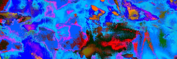 Gele Vuile Kunst Achtergrond Kleurrijke Aquareltekening Vloeibaar Behang Zwarte Getrokken — Stockfoto