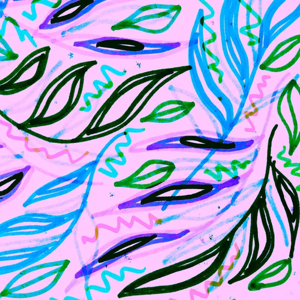 Gök Çiçeği Sanatı. Siyah Buruşuk Element. Yeşil stil Batik. Garden Illustration 'da. Mavi Dinamik Dekorasyon. Kirli Sancak. Parlak Soyut Şablon.