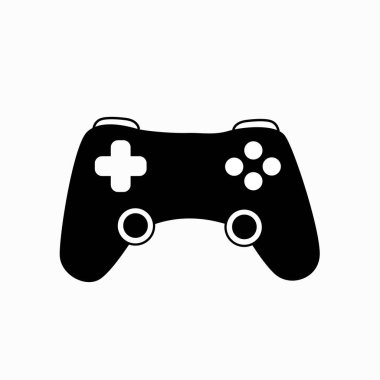 Video oyunu denetleyici simgesi. joystick, oyun konsepti sembolü.