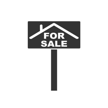 Satılık ev ya da tabela. Mesaj, yatırımcı.