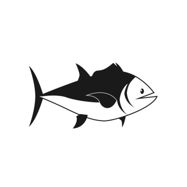 Gıda uygulamaları ve web siteleri için balık veya deniz ürünleri ikonu